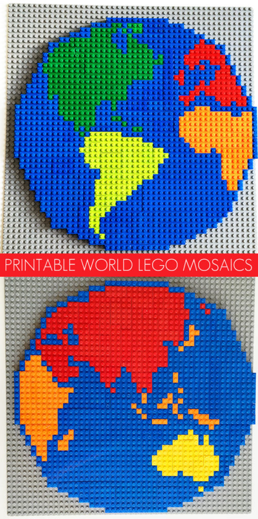 Printable World Lego Mosaic Patterns Do A Barrel Roll